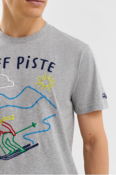 Мужская хлопковая футболка MC2 Saint Barth ARNOTTWARM купить в интернет-магазине Bestelle фото 4