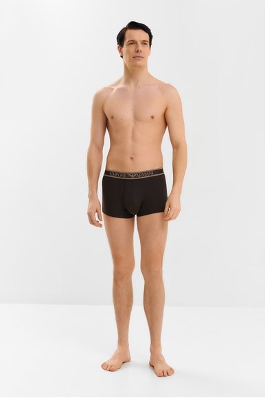 Мужские трусы-боксеры с логотипом  Emporio Armani EM001935AF14989 купить в интернет-магазине Bestelle фото 3