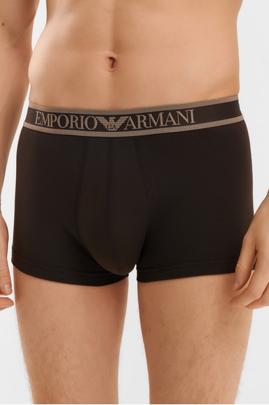 Мужские трусы-боксеры с логотипом  Emporio Armani EM001935AF14989 купить в интернет-магазине Bestelle фото 1