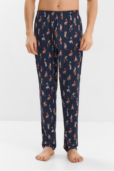  Мужская пижама с брюками с рисунком из хлопка  Mey 2240070 купить в интернет-магазине Bestelle фото 6