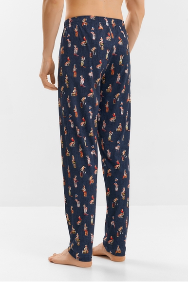  Мужская пижама с брюками с рисунком из хлопка  Mey 2240070 купить в интернет-магазине Bestelle фото 7