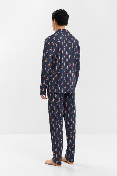  Мужская пижама с брюками с рисунком из хлопка  Mey 2240070 купить в интернет-магазине Bestelle фото 2