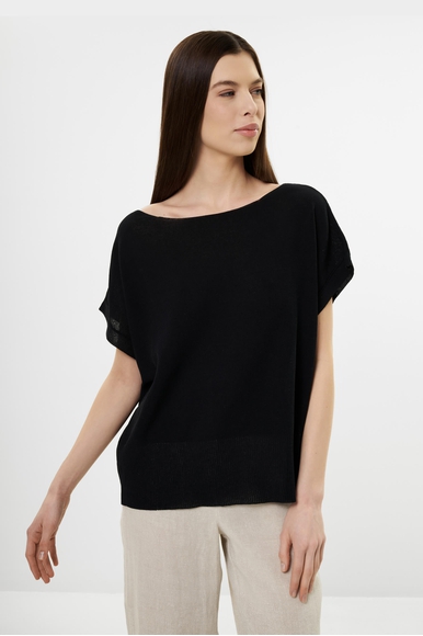 Женский чёрный джемпер Sarah Pacini 251.11.086 купить в интернет-магазине Bestelle фото 1