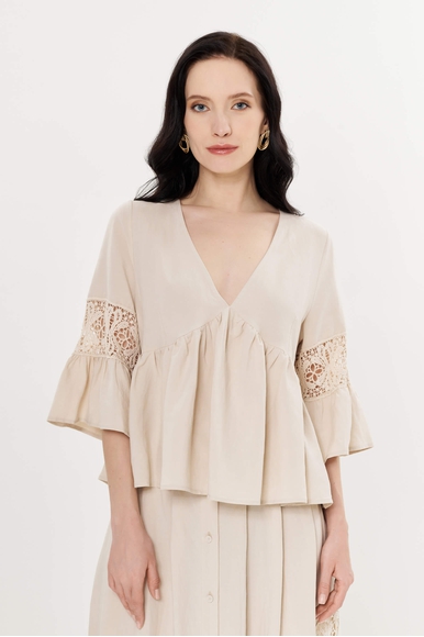 Женская серая блузка Milva Mi 2414 купить в интернет-магазине Bestelle фото 1