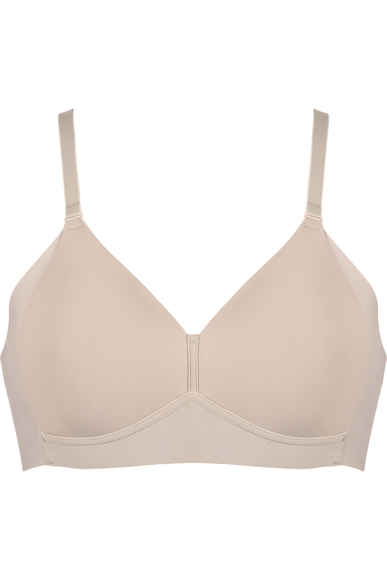 Бежевый бюстгальтер-топ с мягкими чашками  Naturana 5232 купить в интернет-магазине Bestelle фото 1