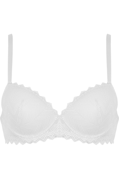  Белый бюстгальтер-топ с мягкими чашками  Naturana 7672 купить в интернет-магазине Bestelle фото 1