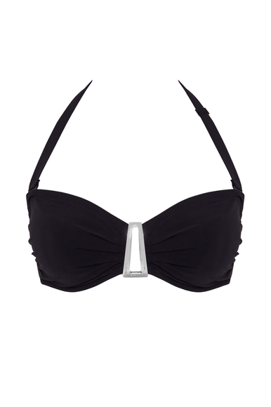 Чёрный купальный лиф-бандо с мягкими чашками Shan 42510-26 купить в интернет-магазине Bestelle фото 6
