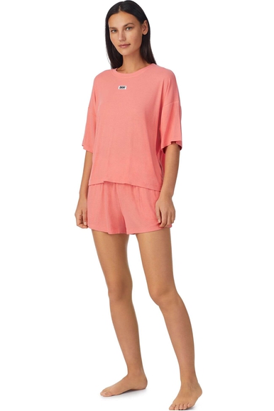 Женская коралловая пижама с шортами DKNY YI50004 купить в интернет-магазине Bestelle фото 1