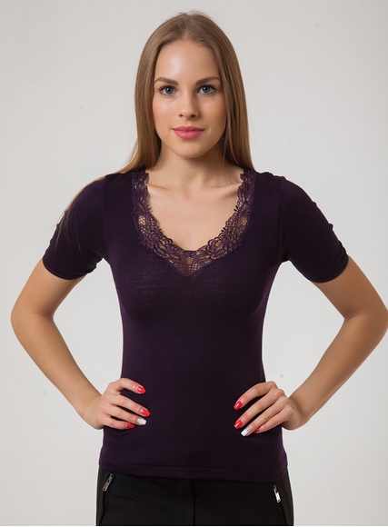 Женский топ из шерсти и шелка Madiva OLGA M/M купить в интернет-магазине Bestelle фото 1