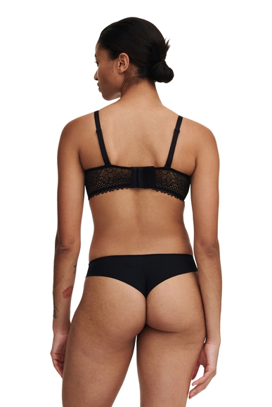 Черный кружевной бюстгальтер  с плотными чашками без косточек Passionata P40L50 купить в интернет-магазине Bestelle фото 5
