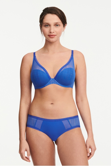 Синий бюстгальтер-планж с плотной чашкой Passionata P46L90 купить в интернет-магазине Bestelle фото 1