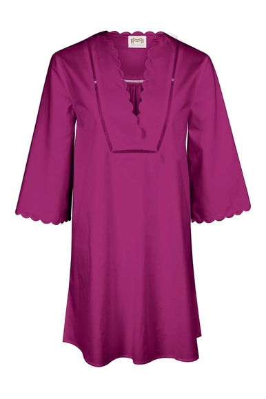 Пляжное малиновое платье из хлопка Maryan Mehlhorn M3653526 купить в интернет-магазине Bestelle фото 1