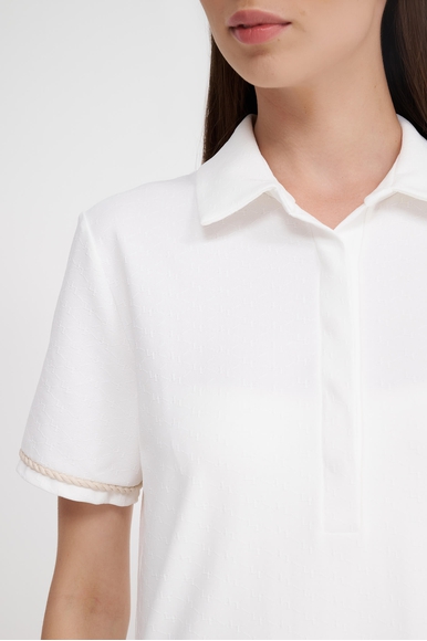 Женское пляжное белое платье-футболка La Perla* PLAM00050 купить в интернет-магазине Bestelle фото 4