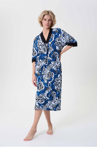  Женское длинное домашнее платье  Petit Pas 101176 купить в интернет-магазине Bestelle фото 1