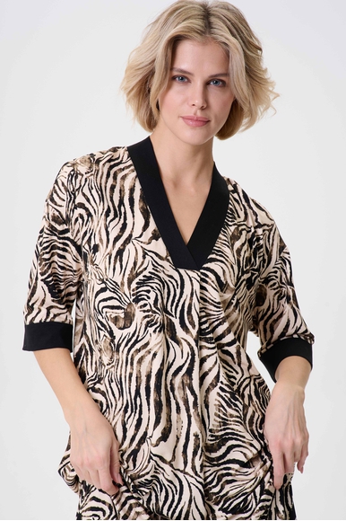  Женское длинное домашнее платье  Petit Pas 101176 купить в интернет-магазине Bestelle фото 5