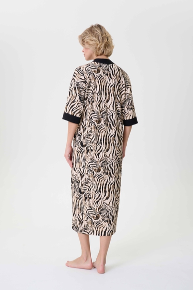  Женское длинное домашнее платье  Petit Pas 101176 купить в интернет-магазине Bestelle фото 2