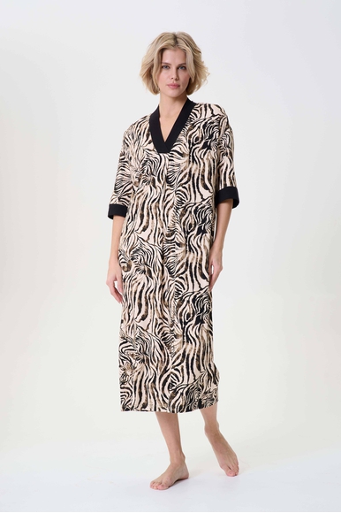  Женское длинное домашнее платье  Petit Pas 101176 купить в интернет-магазине Bestelle фото 1