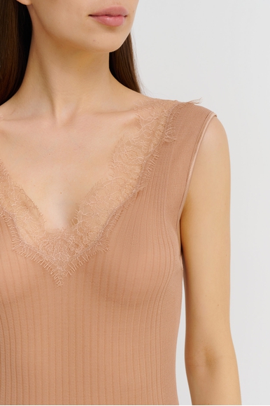 Женская майка с кружевом Zimmerli 2072801 купить в интернет-магазине Bestelle фото 4