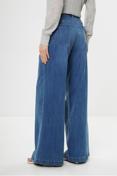 Женские широкие джинсы Diana Gallesi P600R005674N купить в интернет-магазине Bestelle фото 2