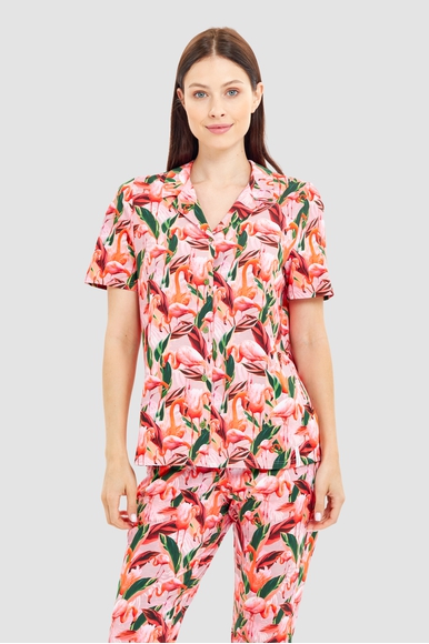  Женский домашний топ-рубашка из хлопка  Rosch 1242001 купить в интернет-магазине Bestelle фото 1