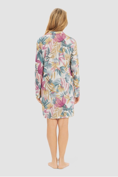  Женская сорочка-рубашка миди с принтом  Rosch 1253551 купить в интернет-магазине Bestelle фото 2