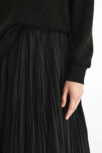 Плиссированная черная юбка Caterina Leman SA6647A-264 купить в интернет-магазине Bestelle фото 6