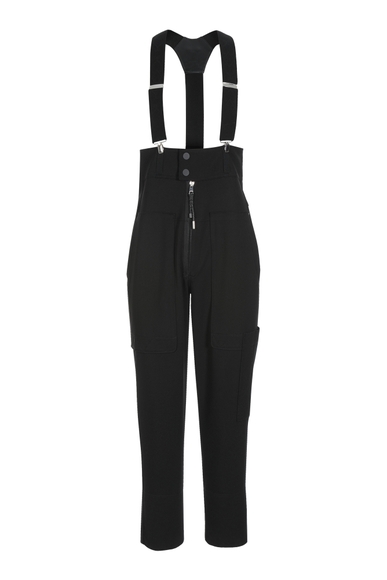  Черные брюки с высокой талией на подтяжках  High S0144319337 купить в интернет-магазине Bestelle фото 4