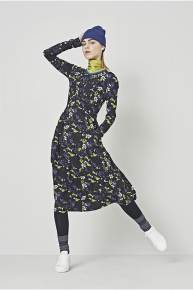 Длинное платье с цветочным принтом High S2152612532 купить в интернет-магазине Bestelle фото 1