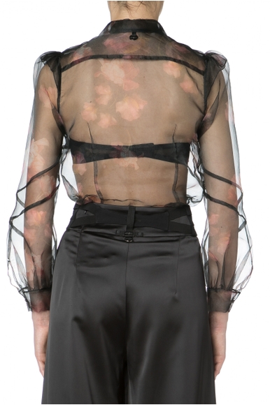 Прозрачная черная блузка High S5015412530 купить в интернет-магазине Bestelle фото 3