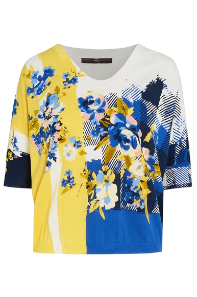 Женская хлопковая блузка с принтом High S5125290U66 купить в интернет-магазине Bestelle фото 1