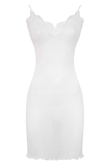 Комбинация женская белая из хлопка Zimmerli 2072802 купить в интернет-магазине Bestelle фото 5
