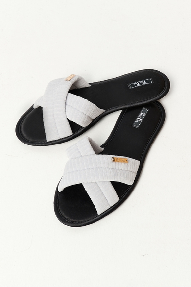  Женские серые домашние тапочки  Petit Pas VALEGREY купить в интернет-магазине Bestelle фото 1