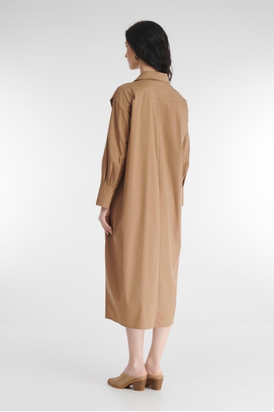 Хлопковое платье миди с укороченными рукавами Milva Mi 2400 купить в интернет-магазине Bestelle фото 2