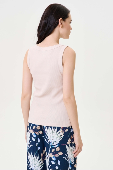 Женский домашний топ-майка в рубчик Petit Pas 101133 купить в интернет-магазине Bestelle фото 2