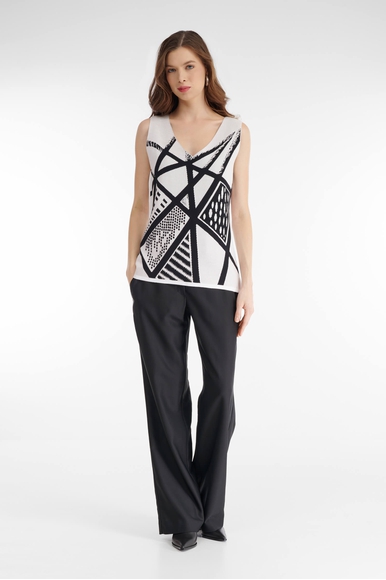 Женский белый топ Sarah Pacini 241.11.112 купить в интернет-магазине Bestelle фото 3