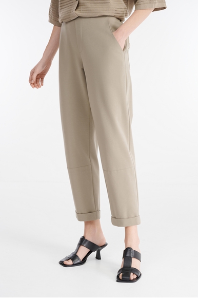 Женские укороченные серые брюки Sarah Pacini 251.33.014 купить в интернет-магазине Bestelle фото 1