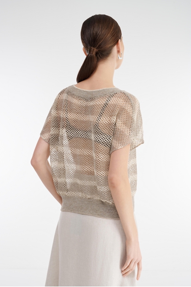 Женский серый топ Sarah Pacini 251.11.055 купить в интернет-магазине Bestelle фото 2