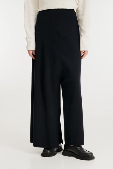 Женские чёрные широкие брюки Sarah Pacini 242.11.019 купить в интернет-магазине Bestelle фото 1