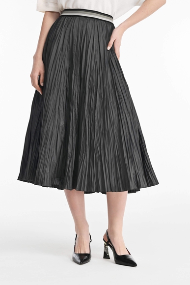 Плиссированная серая юбка Caterina Leman SA6647-229 купить в интернет-магазине Bestelle фото 1
