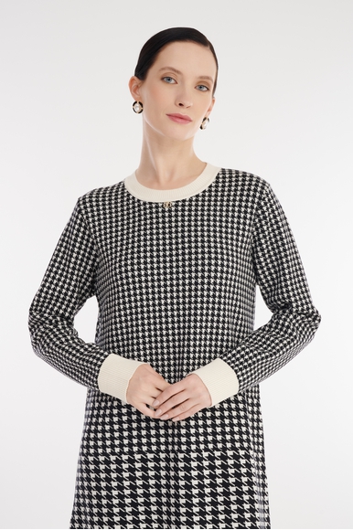 Платье миди с длинными рукавамии Daniela Drei 9927 купить в интернет-магазине Bestelle фото 4