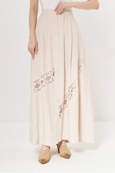 Длинная серая юбка Milva Mi 2413 купить в интернет-магазине Bestelle фото 1