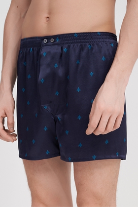  Мужские шелковые трусы-шорты 