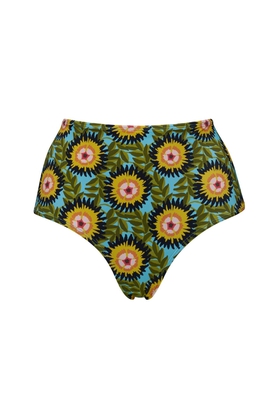 Женские плавки-слипы с высокой талией