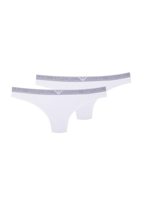 Набор белых женских трусов-слипов 2 шт.