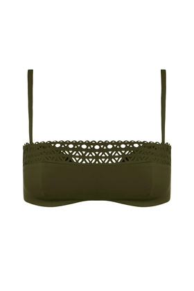 Купальный лиф с плотной чашкой