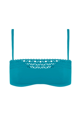 Купальный лиф-топ с мягкими чашками