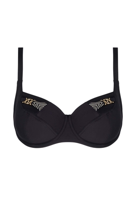  Купальный черный лиф 