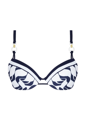 Купальный лиф с плотными чашками