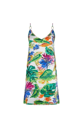 Женское короткое пляжное платье