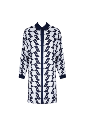 Женская пляжная блузка-рубашка